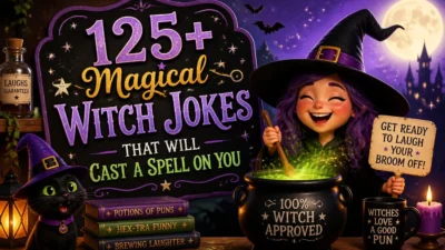 125+ Magical Witch Jokes That Will Cast a Spell on You 🧙‍♀️