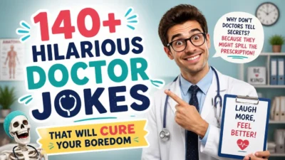 140+ Hilarious Doctor Jokes That Will Cure Your Boredom 🏥