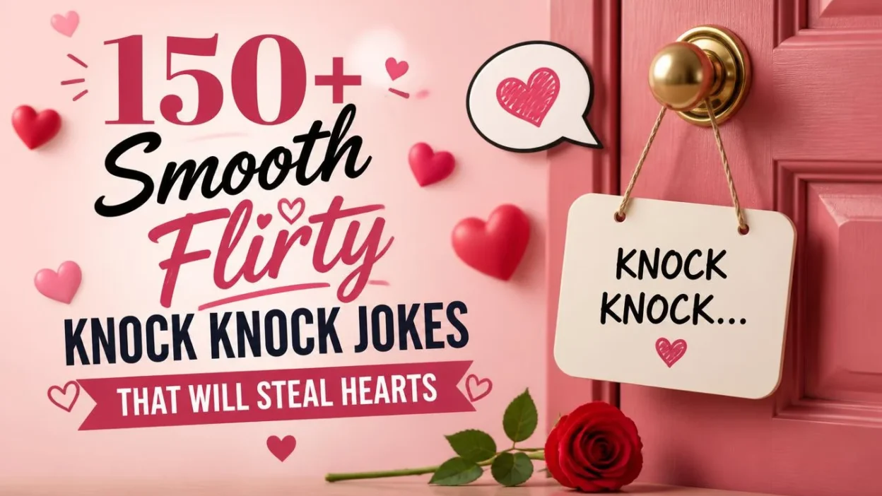 150+ Smooth Flirty Knock Knock Jokes That Will Steal Hearts 😉