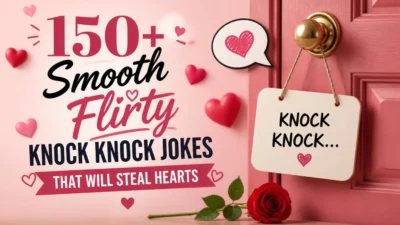 150+ Smooth Flirty Knock Knock Jokes That Will Steal Hearts 😉