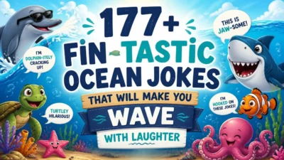 177+ Fin-tastic Ocean Jokes That Will Make You Wave with Laughter 🌊