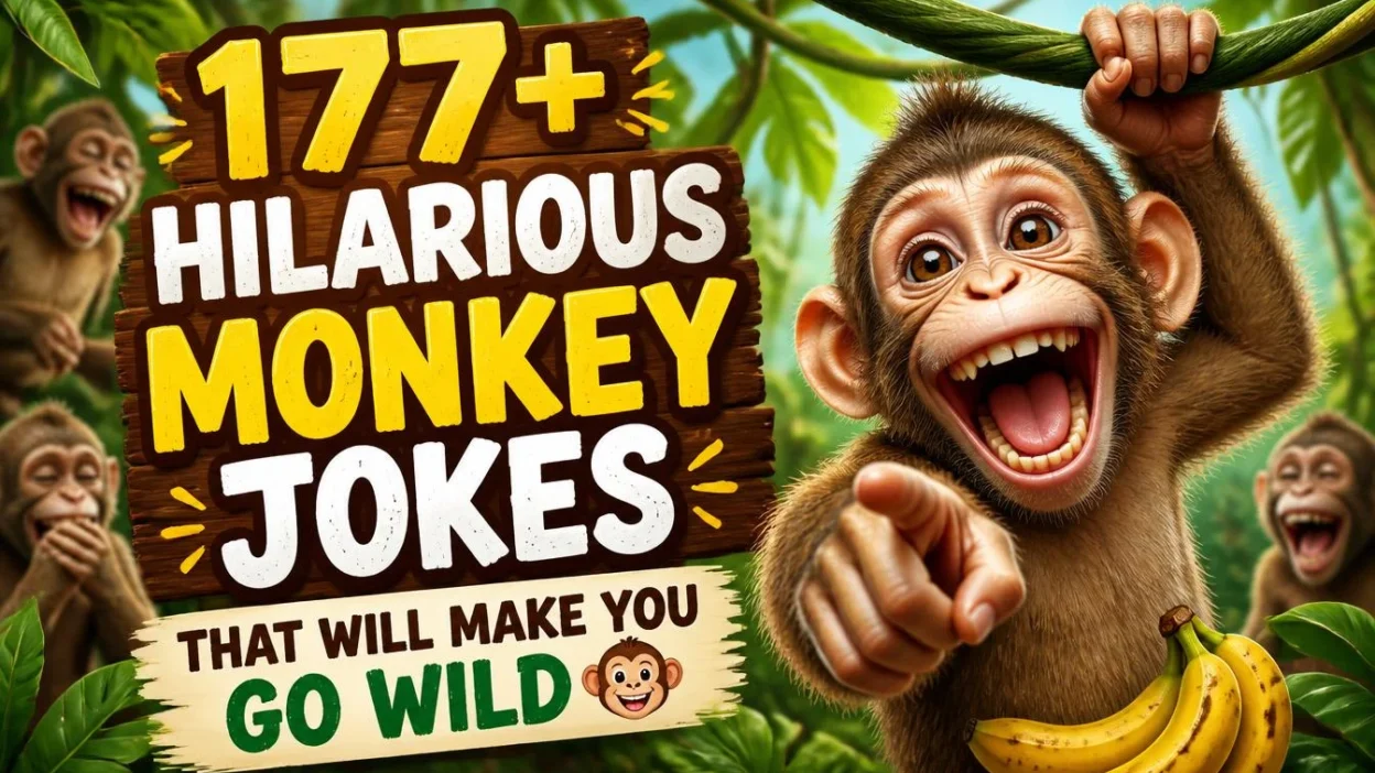 177+ Hilarious Monkey Jokes That Will Make You Go Wild 🐒