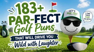 183+ Par-fect Golf Puns That Will Drive You Wild with Laughter ⛳