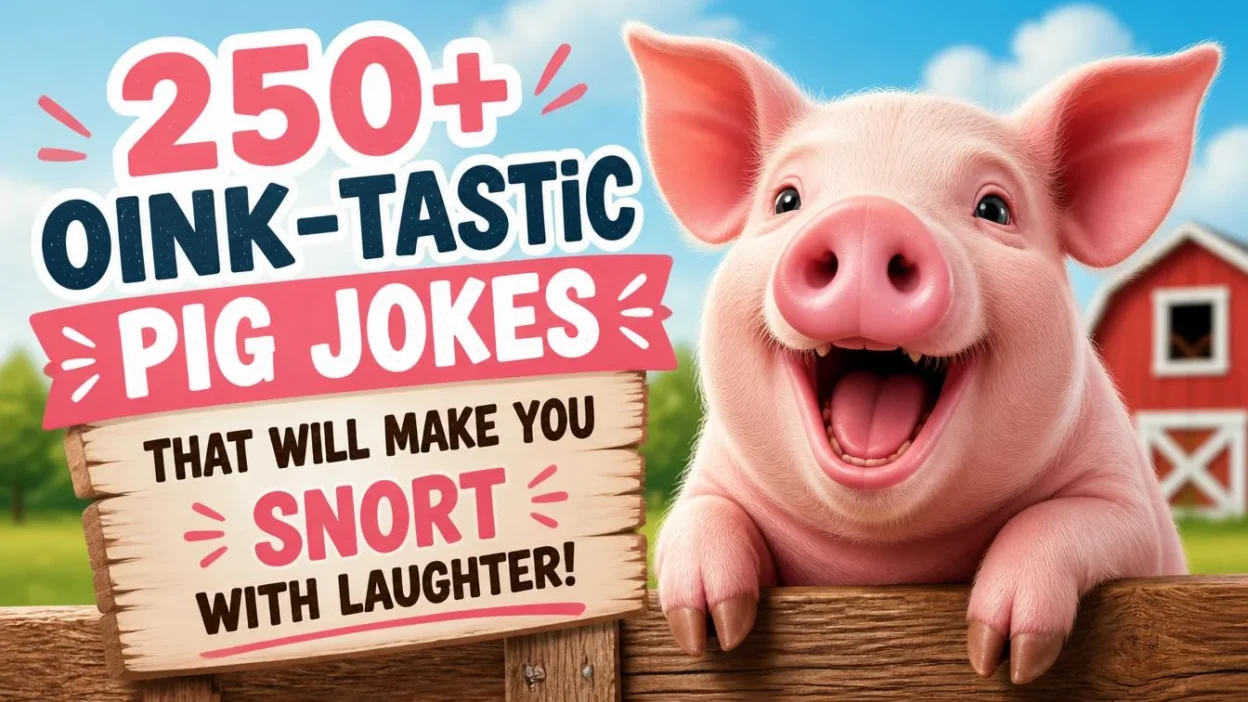 250+ Oink-tastic Pig Jokes That Will Make You Snort with Laughter 🐷