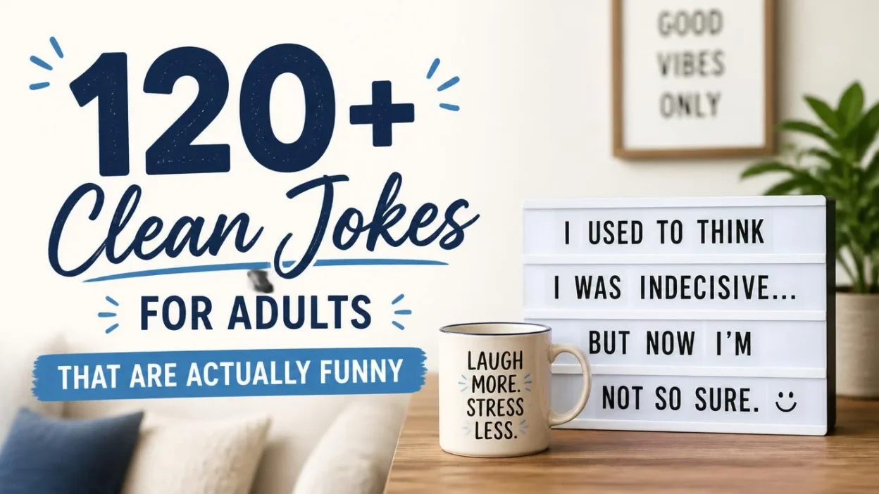 120+ Clean Jokes for Adults That Are Actually Funny 😂