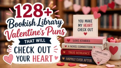 128+ Bookish Library Valentine's Puns That Will Check Out Your Heart 📚❤️