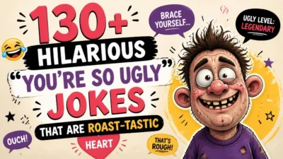 130+ Hilarious "You're So Ugly" Jokes That Are Roast-tastic 😂
