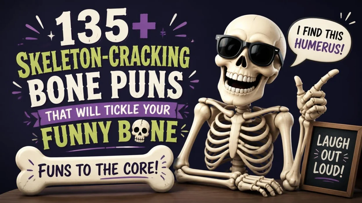 135+ Skeleton-Cracking Bone Puns That Will Tickle Your Funny Bone 🦴