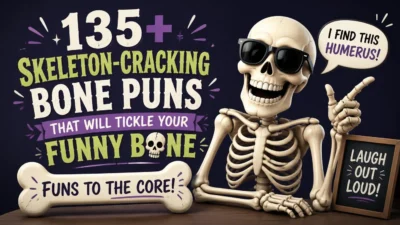 135+ Skeleton-Cracking Bone Puns That Will Tickle Your Funny Bone 🦴