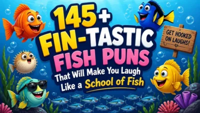 145+ Fin-Tastic Fish Puns That Will Make You Laugh Like a School of Fish 🐟