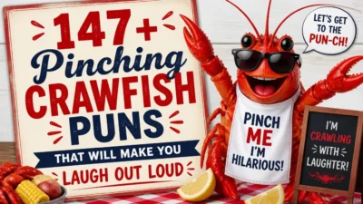 147+ Pinching Crawfish Puns That Will Make You Laugh Out Loud 🦞