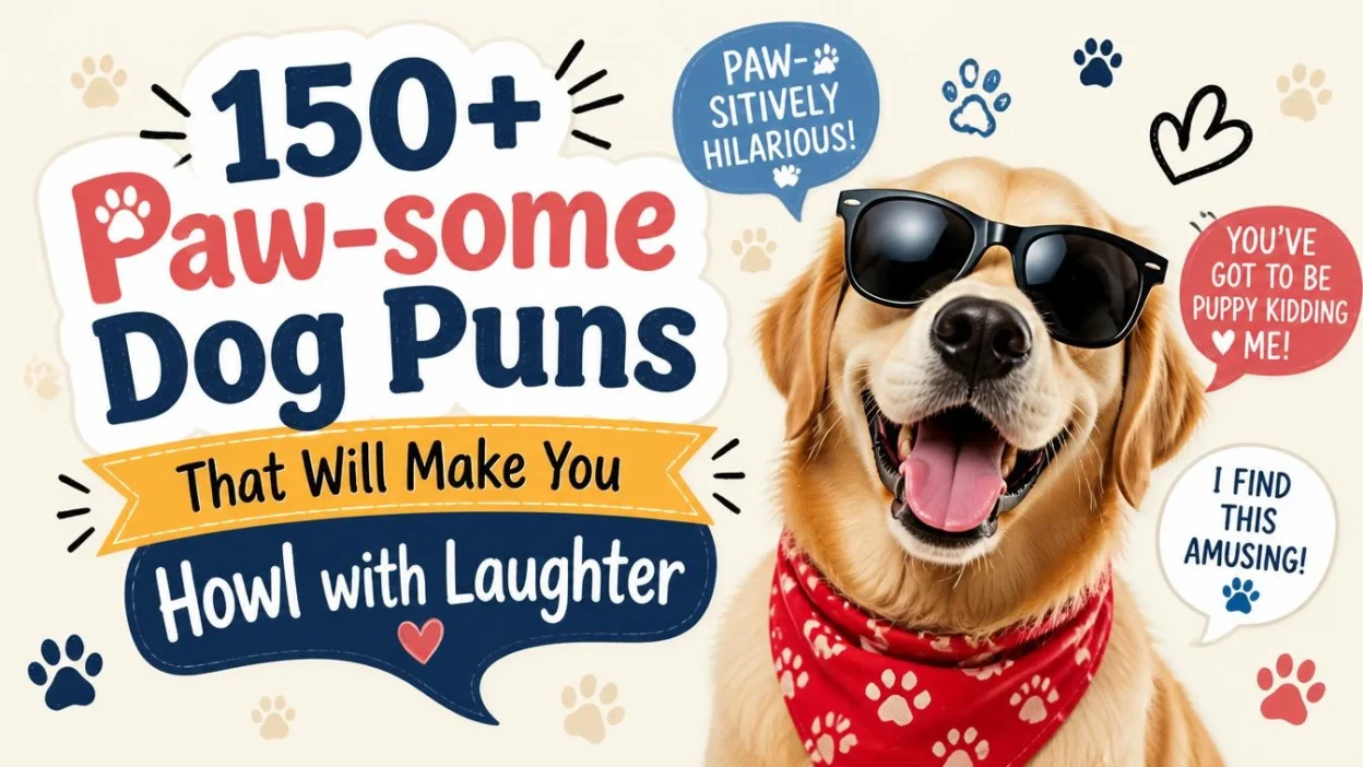 150+ Paw-some Dog Puns That Will Make You Howl with Laughter 🐕