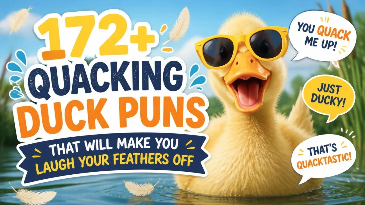 172+ Quacking Duck Puns That Will Make You Laugh Your Feathers Off 🦆