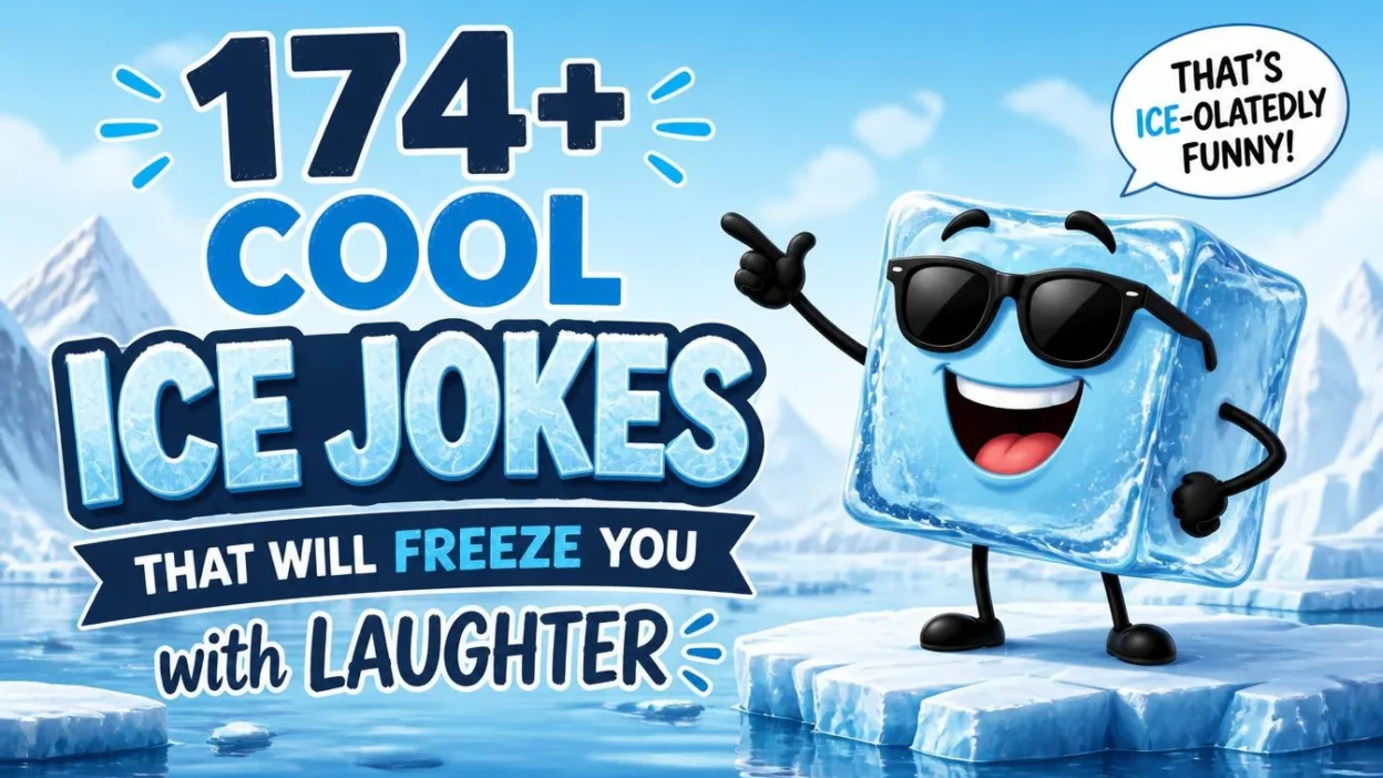 174+ Cool Ice Jokes That Will Freeze You with Laughter 🧊