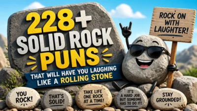 228+ Solid Rock Puns That Will Have You Laughing Like a Rolling Stone