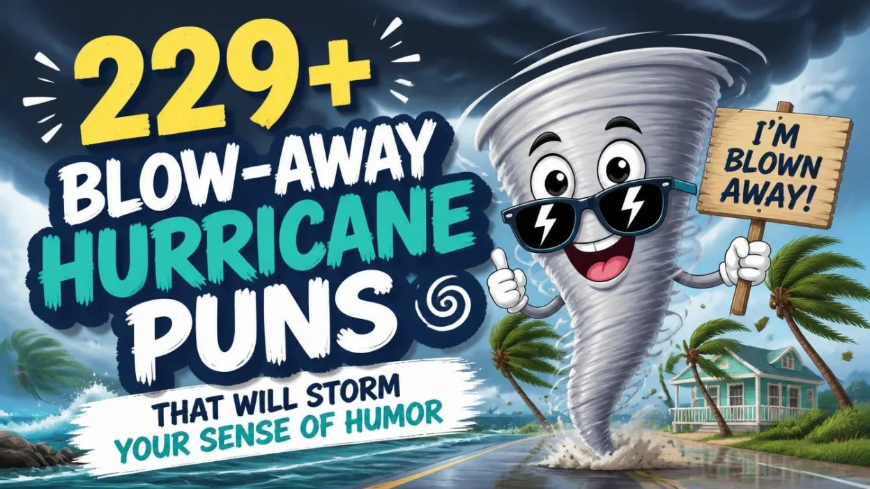 229+ Blow-Away Hurricane Puns That Will Storm Your Sense of Humor 🌀