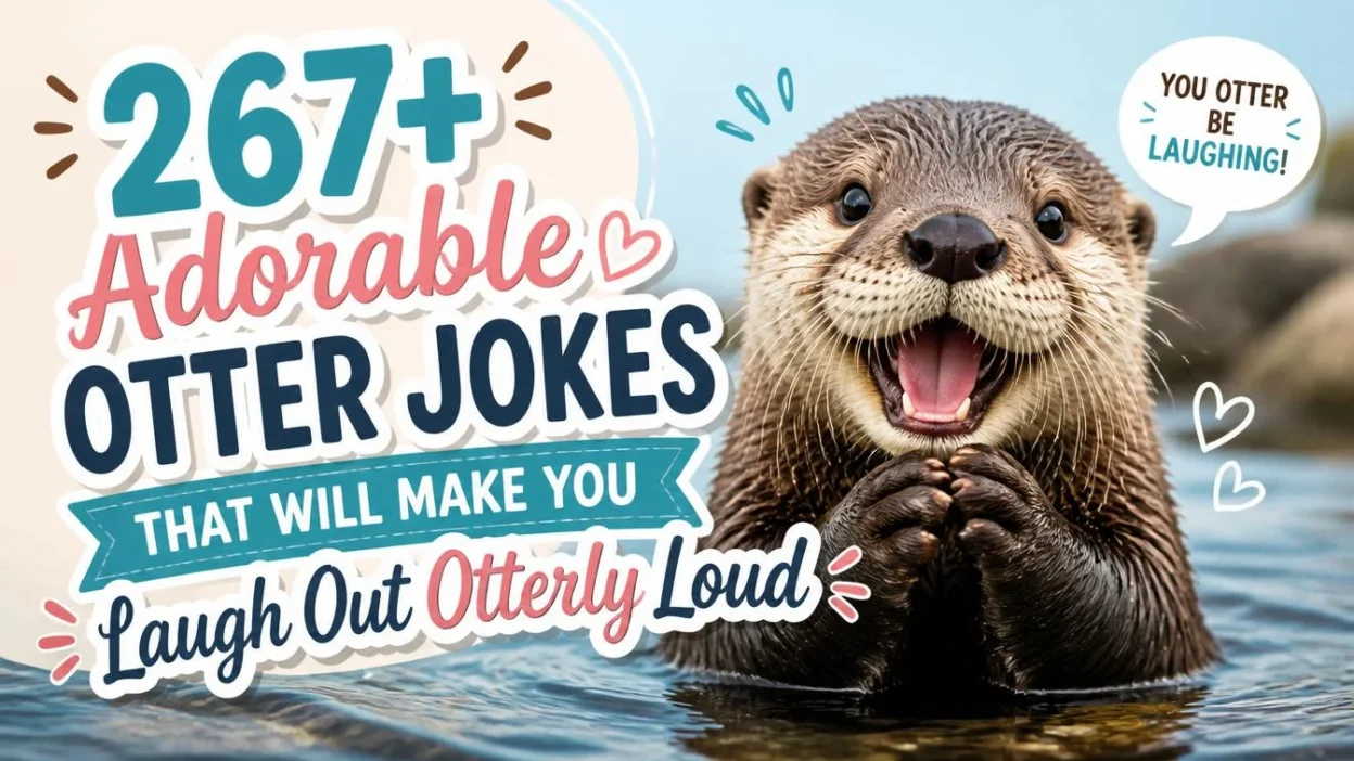 267+ Adorable Otter Jokes That Will Make You Laugh Out Otterly Loud 🦦