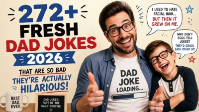 272+ Fresh Dad Jokes 2026 That Are So Bad They're Actually Hilarious 👨