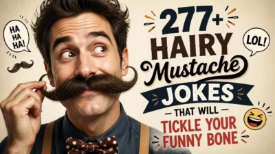 277+ Hairy Mustache Jokes That Will Tickle Your Funny Bone 👨