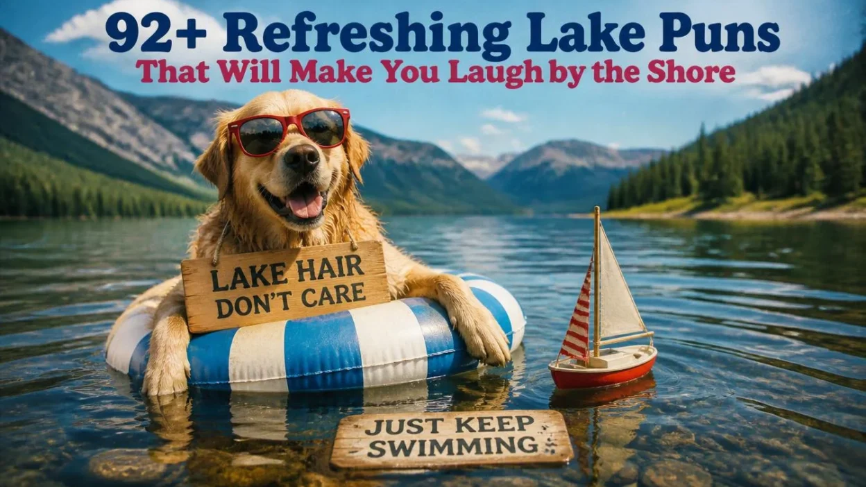 92+ Refreshing Lake Puns That Will Make You Laugh by the Shore 🌊