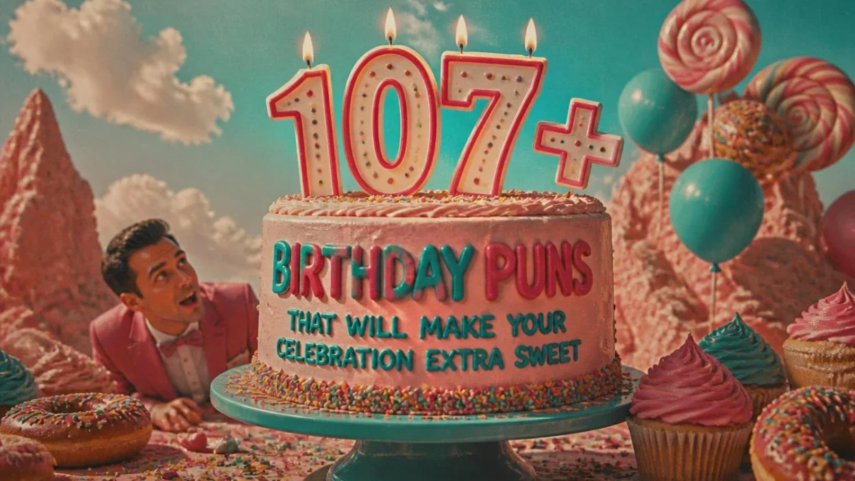 107+ Birthday Puns That Will Make Your Celebration Extra Sweet 🎂
