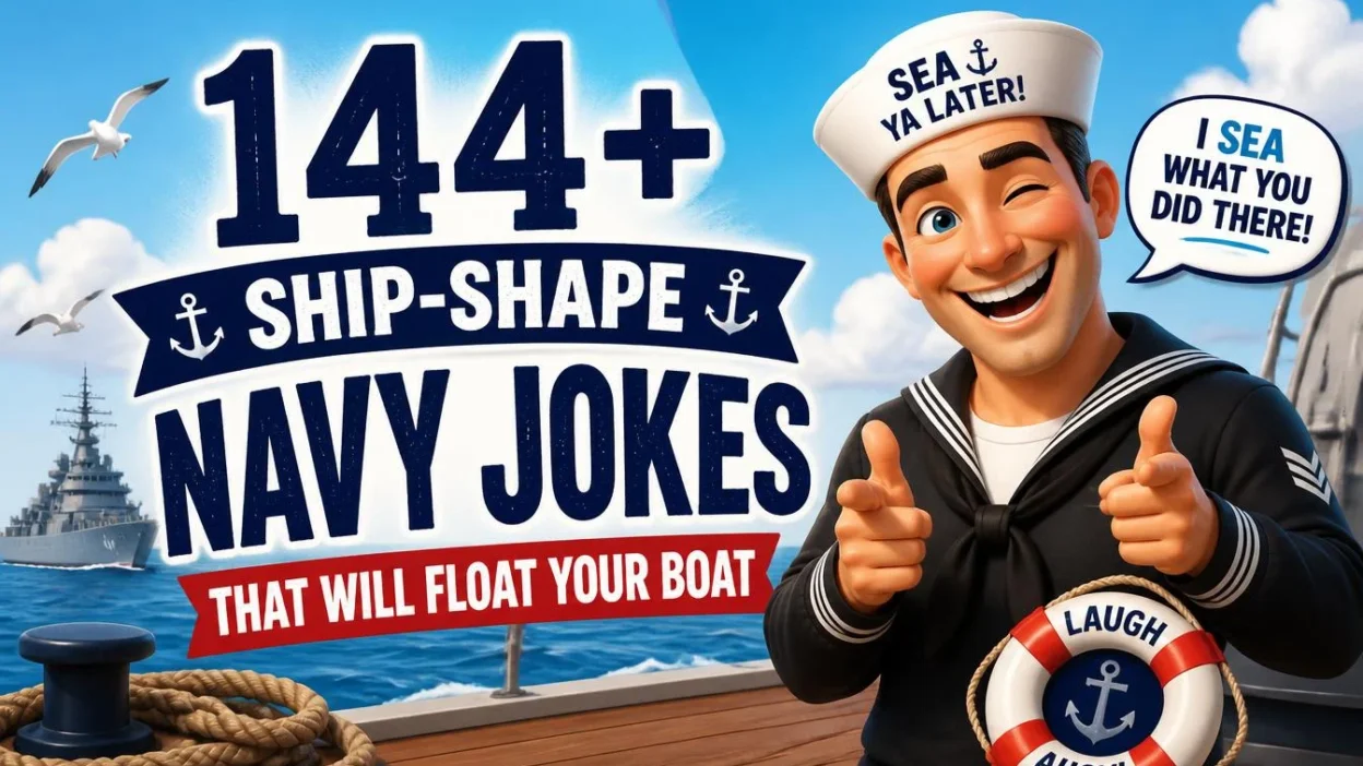 144+ Ship-Shape Navy Jokes That Will Float Your Boat ⚓