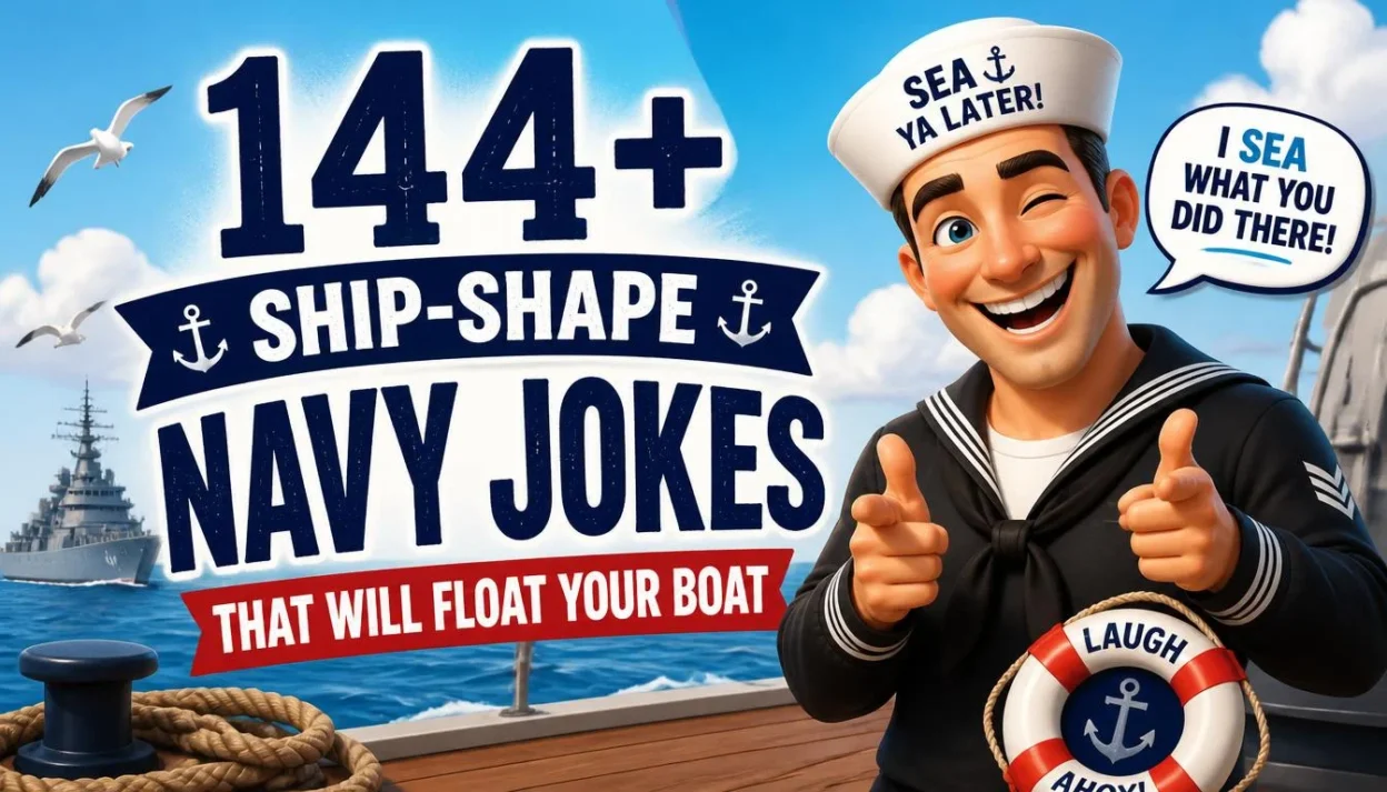 144+ Ship-Shape Navy Jokes That Will Float Your Boat ⚓