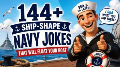 144+ Ship-Shape Navy Jokes That Will Float Your Boat ⚓