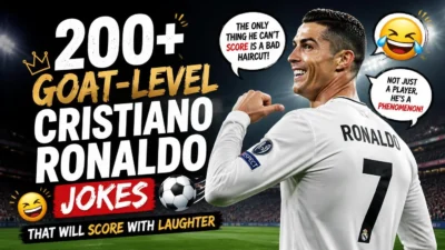 200+ GOAT-Level Cristiano Ronaldo Jokes That Will Score with Laughter ⚽
