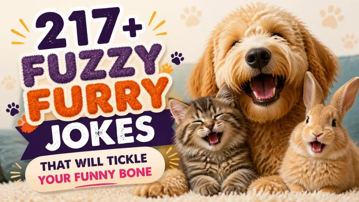 217+ Fuzzy Furry Jokes That Will Tickle Your Funny Bone 🐾