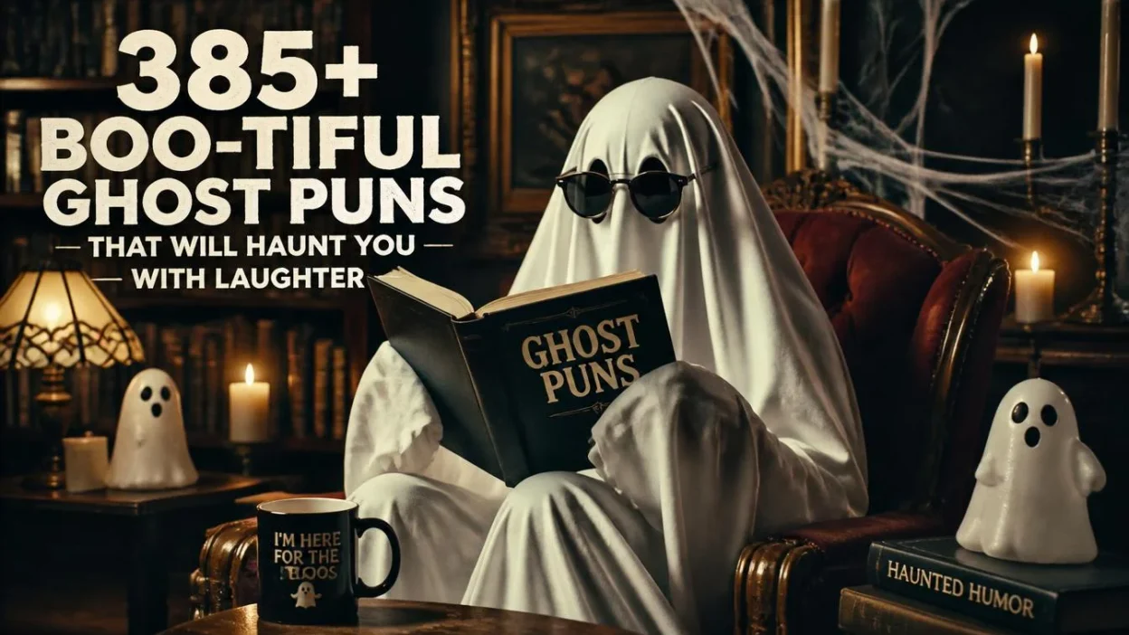 385+ Boo-Tiful Ghost Puns That Will Haunt You with Laughter 👻